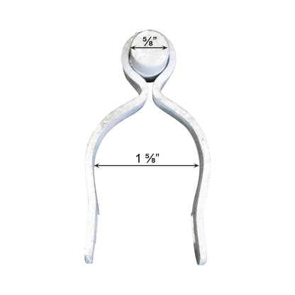 Male Hinge Galvanized 1 5/8" x 5/8", Pack of 100