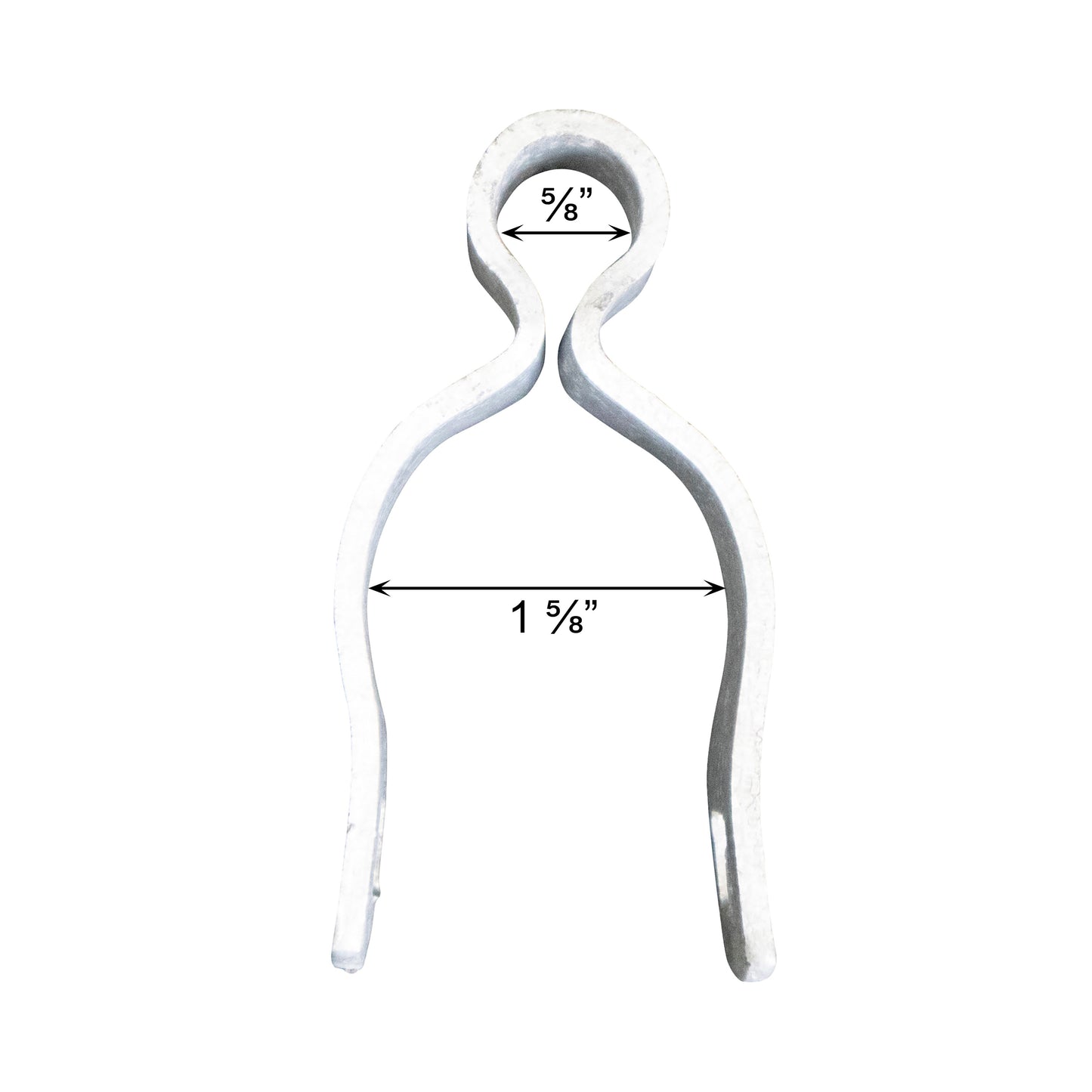 Female Hinge Galvanized 1 5/8" x 5/8", Pack of 100