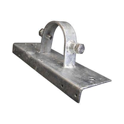 Wood to Steel Adapter (2 Set Screws) Galvanized, 2 1/2" X 6", Pack of 50