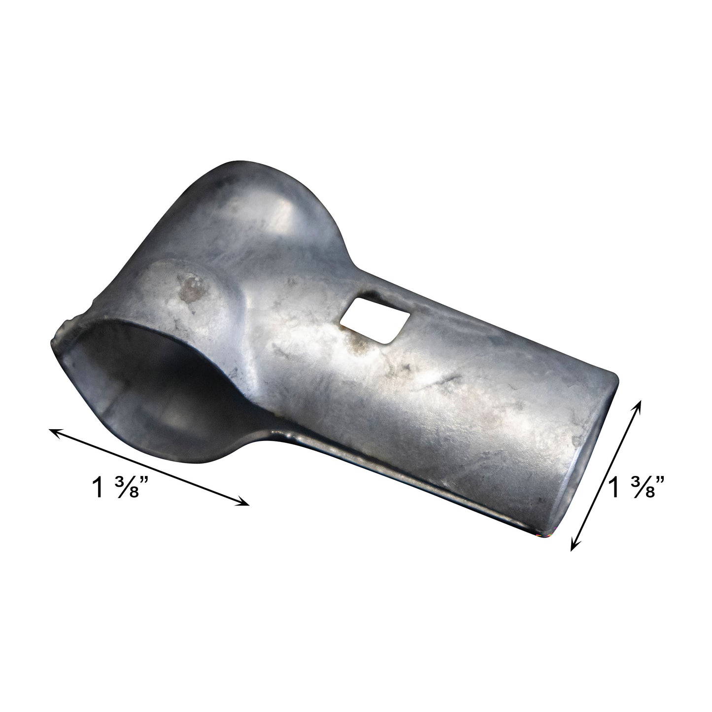 END RAIL CLAMP Galvanized  1 3/8" X 1 3/8", Pack of 100
