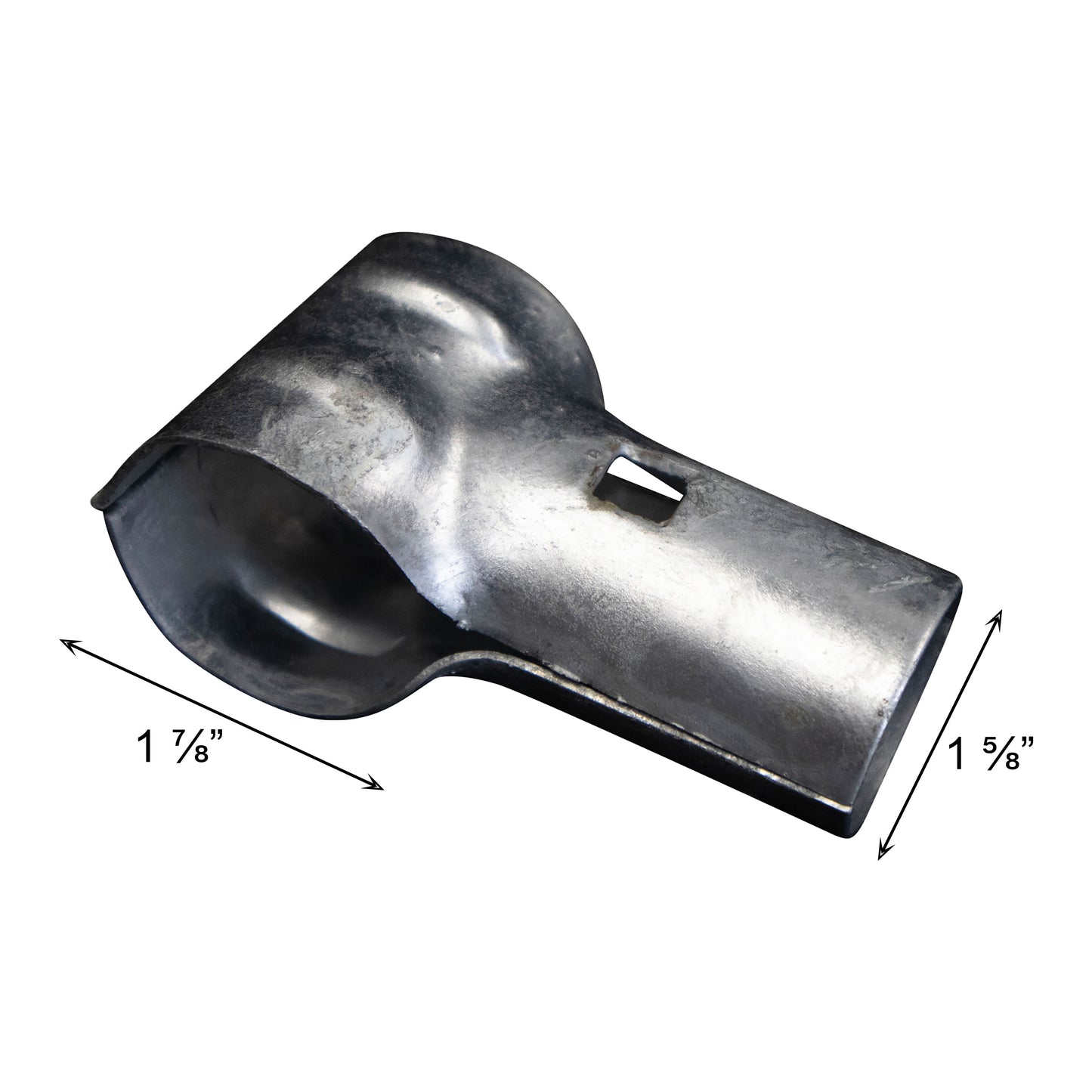 END RAIL CLAMP Galvanized 1 7/8" x 1 5/8", Pack of 100