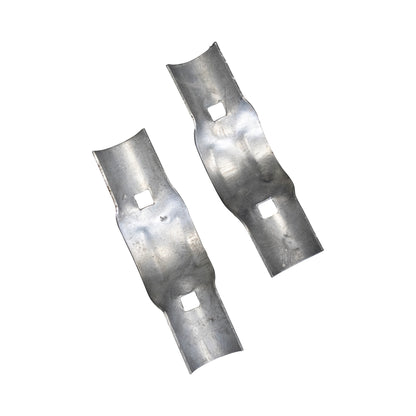 BOULEVARD/LINE RAIL CLAMP Galvanized 2 3/8" x 1 3/8", Pack of 100