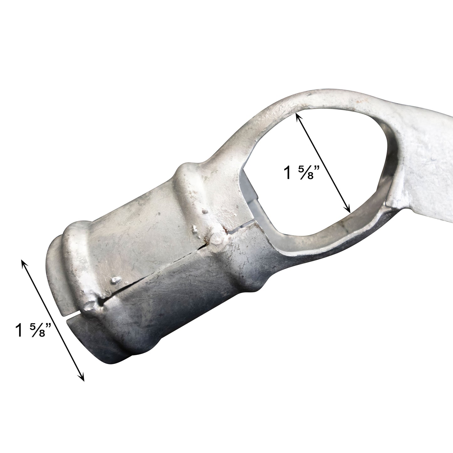 Barb Arm 3 Strand Galvanized 1 5/8" X 1 5/8", Pack of 25