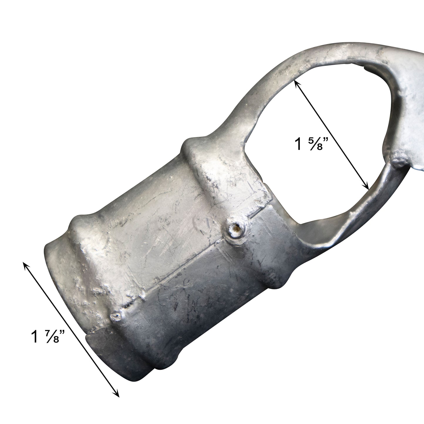 Barb Arm 3 Strand Galvanized 1 7/8" x 1 5/8", Pack of 25