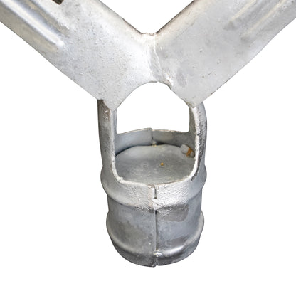 Y Barb Arm Galvanized 2 3/8" X 1 5/8", Pack of 15