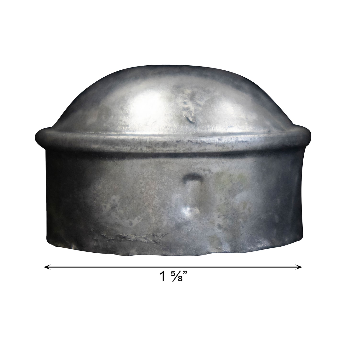 Post/Dome Cap Galvanized 1 5/8", Pack of 100