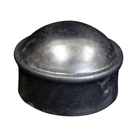 Post/Dome Caps Galvanized 4", Pack of 50