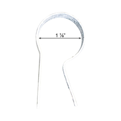 Tension Band (Beveled) Galvanized, 1 7/8", Pack of 250