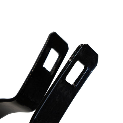 Tension Band Powder Coated Black, 2", Pack of 250