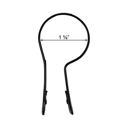 Tension Band Powder Coated Black, 1 5/8", Pack of 250