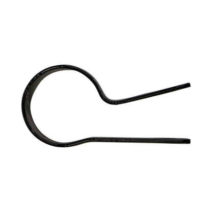 Tension Band (Beveled) Powder Coated Black, 1 5/8", Pack of 250