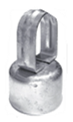 Loop Cap HDG, 3" x 1 5/8", Pack of 50