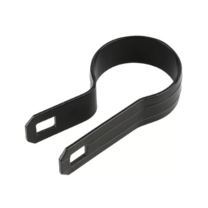 Tension Band (Beveled) Powder Coated Black, 2 7/8", Pack of 100